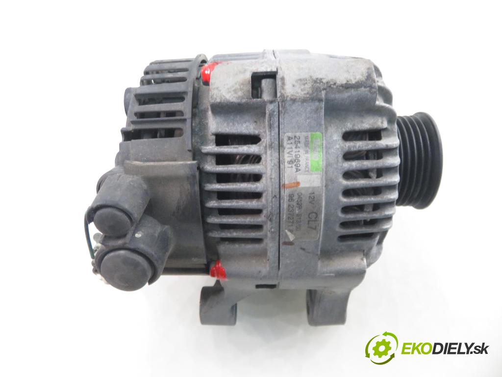 PEUGEOT 206 liftback (2A/C) HB 2000 55,00 1.4 i 75 -  KFX 1361,00 Alternátor 9623727180 (Alternátor)