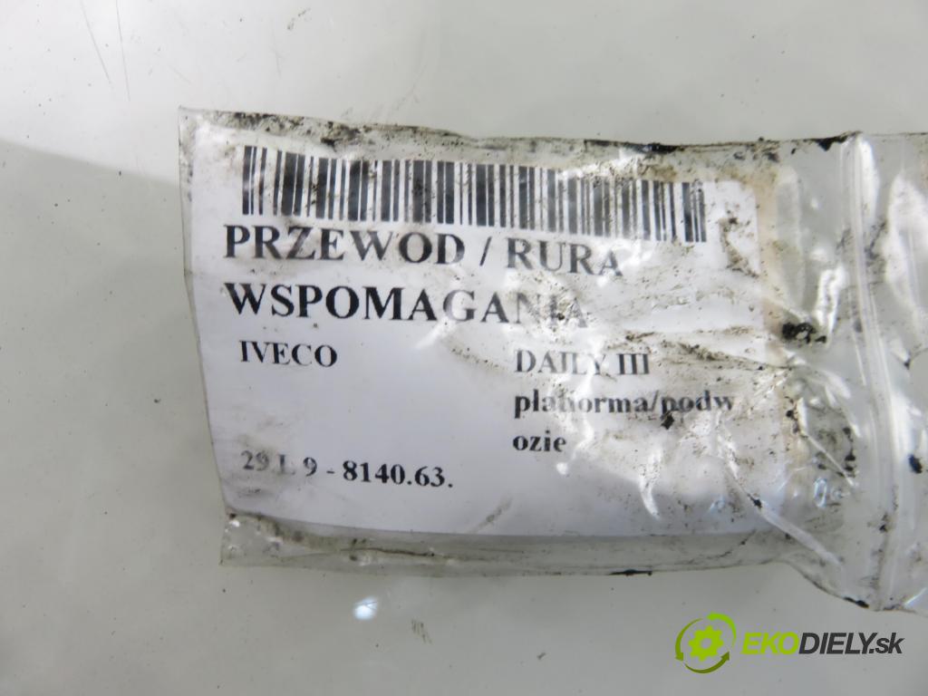 IVECO DAILY III platforma/podwozie KABINA/PLATFORMA 2000 62,00 29 L 9 - 8140.63. 2798,00 rúrka / Rúra servočerpadlo 500348534