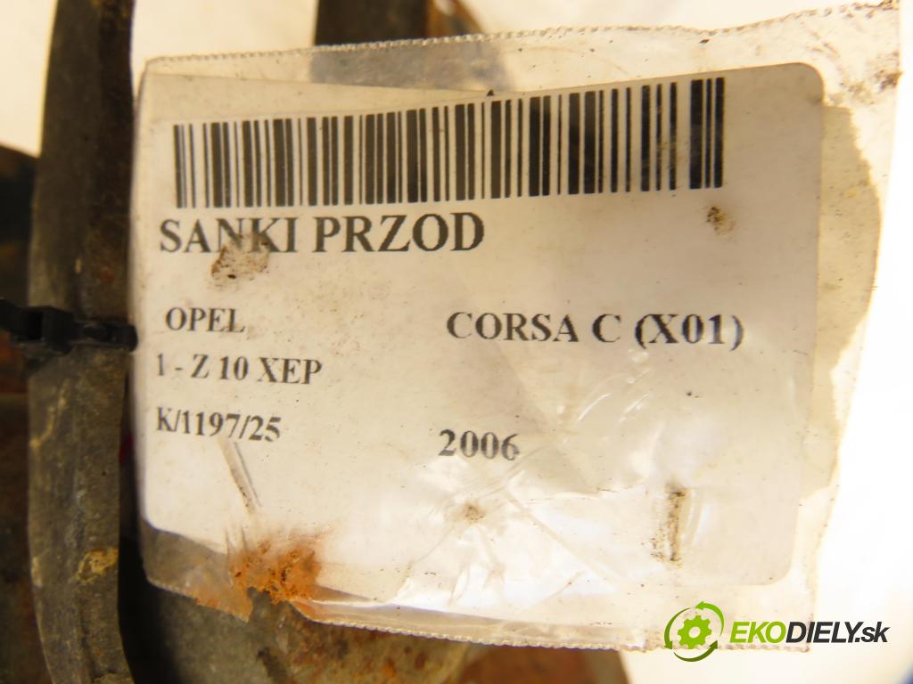 OPEL CORSA C (X01) HB 2006 44,00 1 - Z 10 XEP 998,00 PŘEDNÍ: