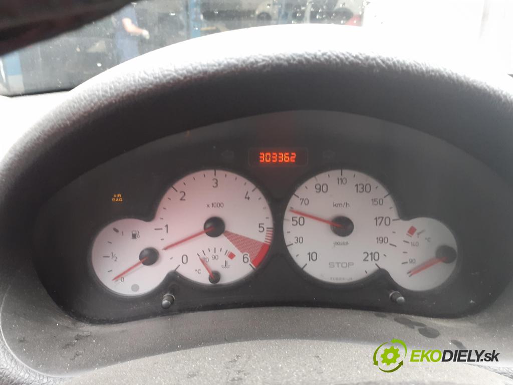 PEUGEOT 206 liftback (2A/C) HB 2003 66,00 2.0 HDI 90 - RHY 1997,00 prístrojovka elektrický 9648837280