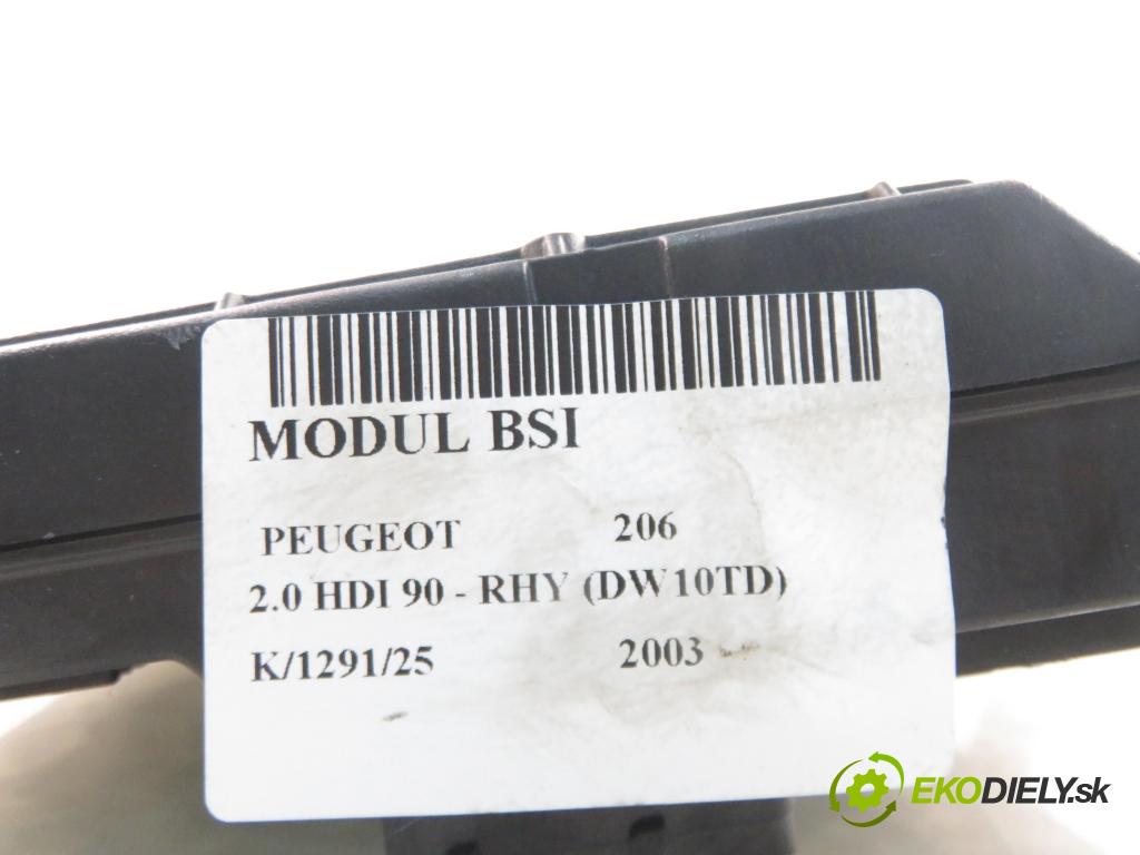 PEUGEOT 206 liftback (2A/C) HB 2003 66,00 2.0 HDI 90 - RHY 1997,00 MODUL BSI 9649627880 ; S118085220