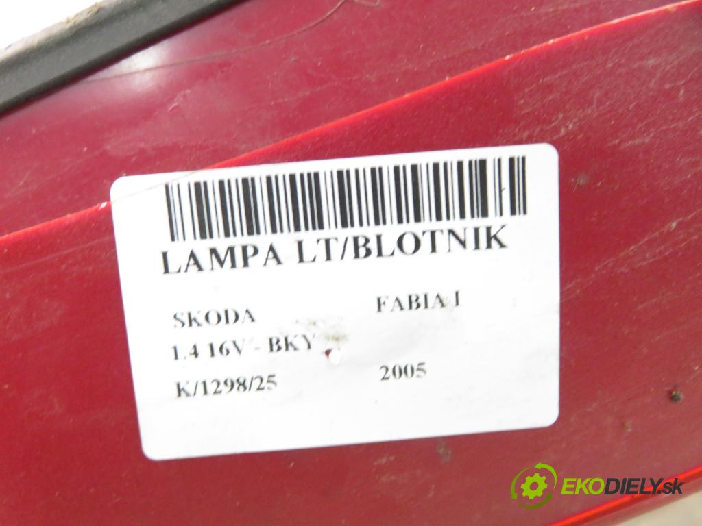 SKODA FABIA I (6Y2) HB 2005 55,00 1.4 16V - BKY 1390,00 Svetlo ľavé zadné 9EL17197401