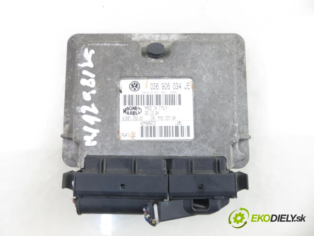 SKODA FABIA I (6Y2) HB 2005 55,00 1.4 16V - BKY 1390,00 Riadiaca jednotka Motor 036906034JE ; IAW4TV