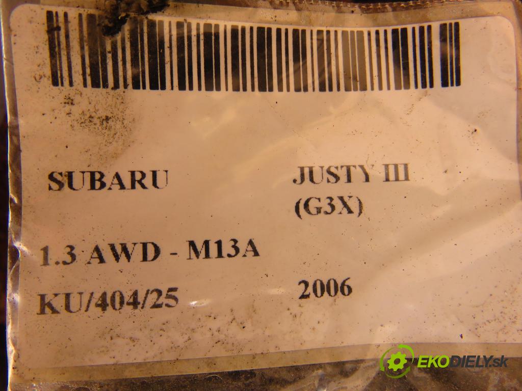 SUBARU JUSTY III (G3X) HB 2006 69,00 1.3 AWD 94 - M13A 1328,00 nádržka paliva benzín