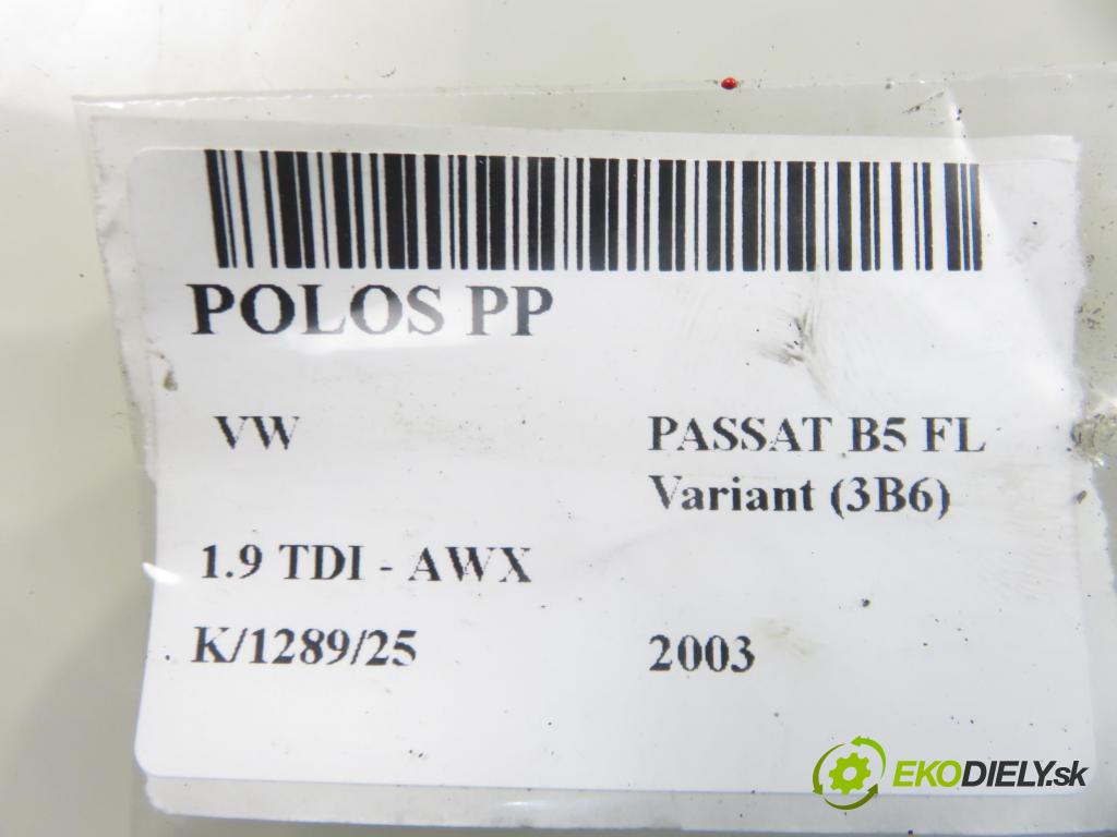 VW PASSAT B5.5 Variant (3B6) KOMBI 2003 96,00 1.9 TDI - AWX 1896,00 poloos PP 