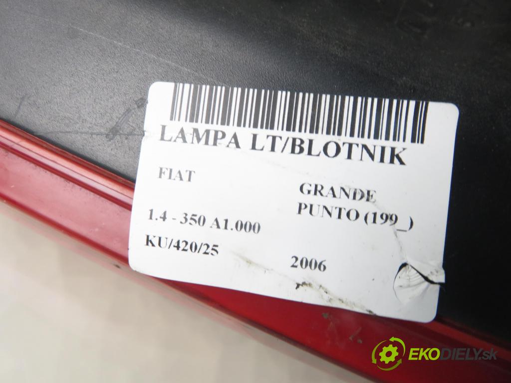 FIAT GRANDE PUNTO (199_) HB 2006 57,00 1.4 - 350 A1.000 1368,00 světlo levé zadní