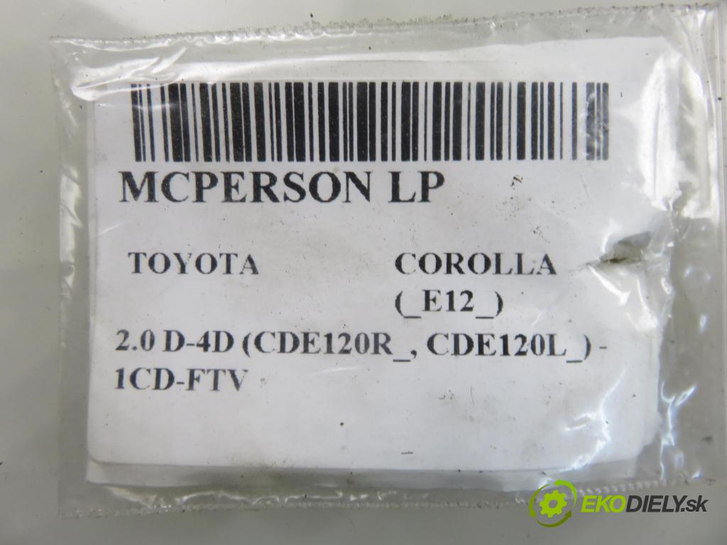 TOYOTA COROLLA (_E12_) HB 2004 66,00 2.0 D-4D 1995,00 MCPERSON LP