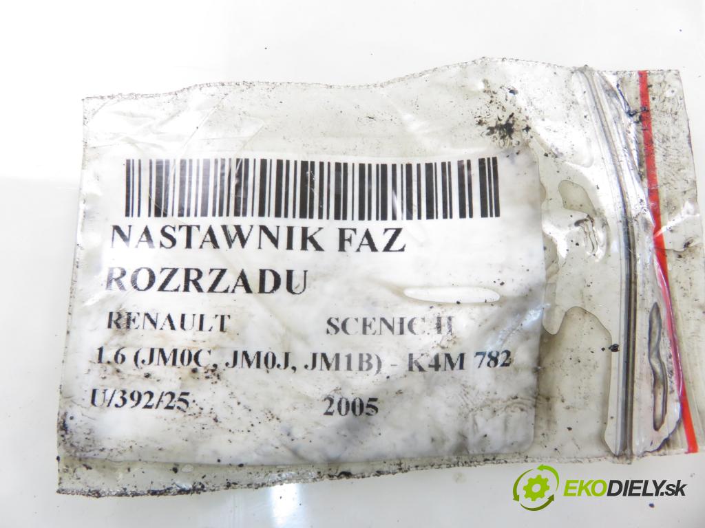 RENAULT SCENIC II (JM0/1_) MINIVAN 2005 83,00 1.6 (JM0C, JM0J, JM1B) - K4M 782 1598,00 Snímač časovania Vačkový hriadeľ: 413185