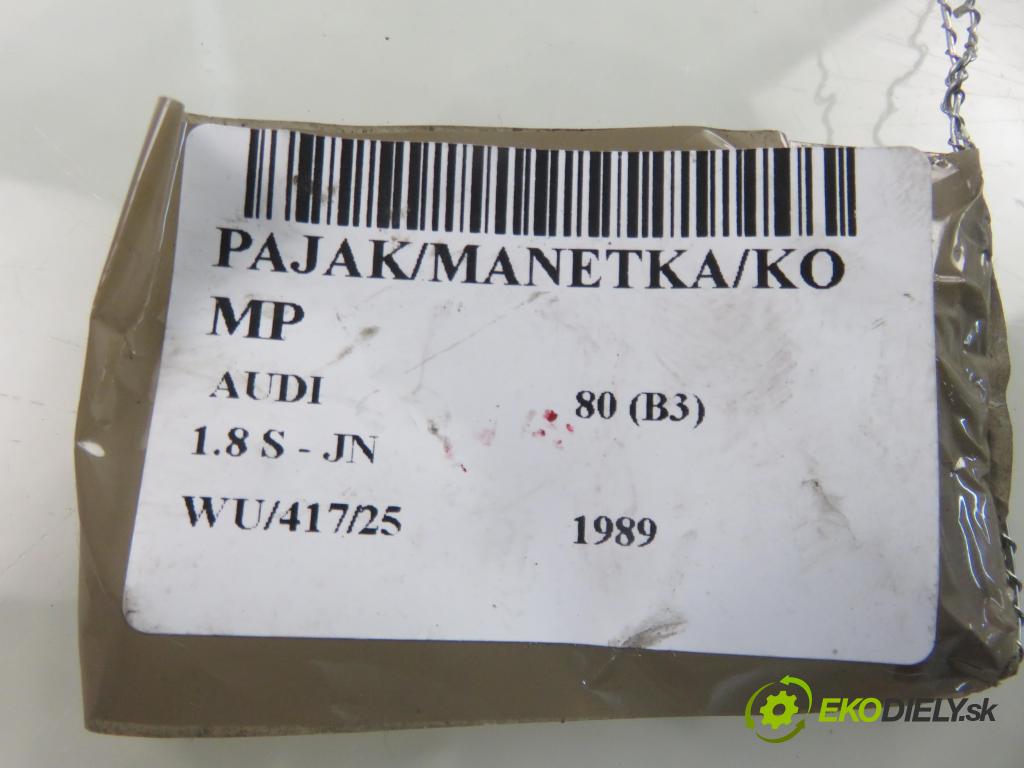 AUDI 80 (89, 89Q, 8A, B3) SEDAN 1989 66,00 1.8 S 90 (KE-Jetronic) - JN 1781,00 / ŘAZENÍ / levá strana 