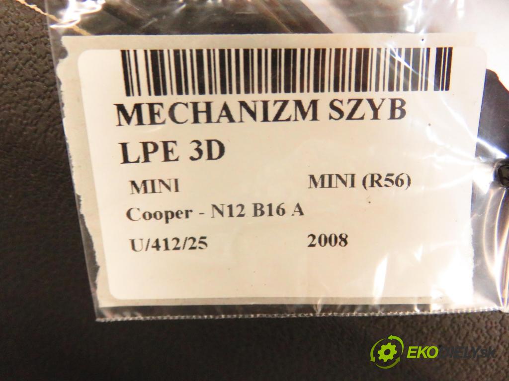 MINI MINI (R56) HB 2008 88,00 Cooper 120 - N12 B16 A 1598,00 Mechanizmus okien 3D 8820011