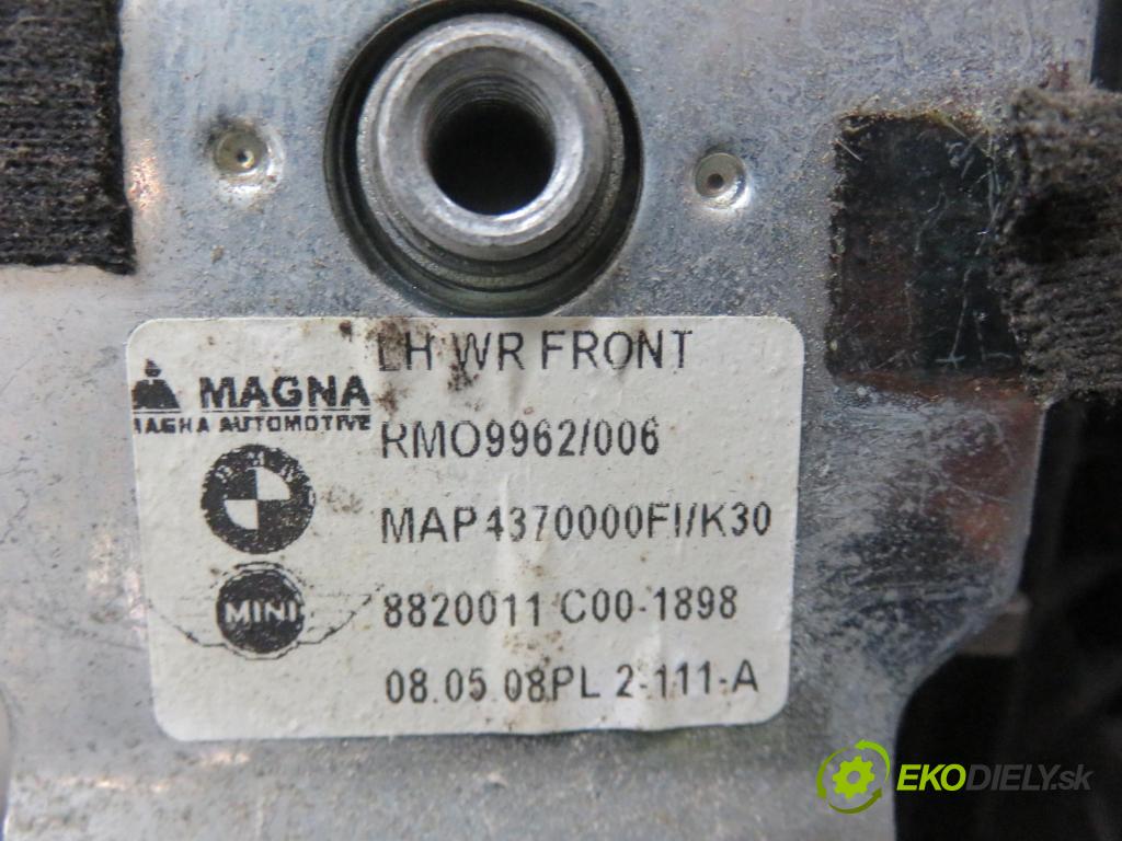 MINI MINI (R56) HB 2008 88,00 Cooper 120 - N12 B16 A 1598,00 Mechanizmus okien 3D 8820011