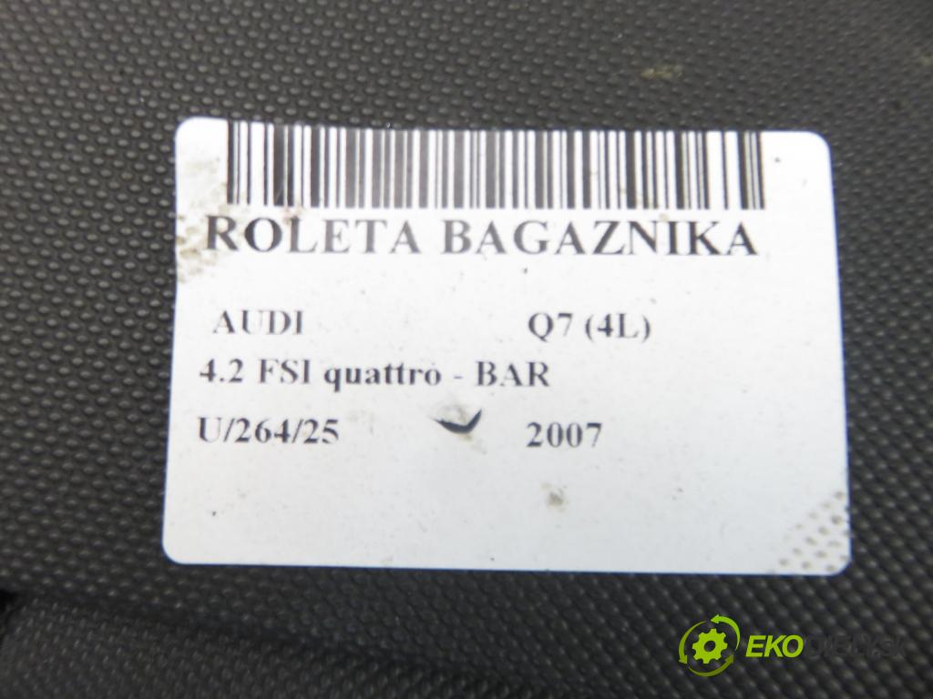 AUDI Q7 (4L) SUV 2007 257,00 4.2 FSI 350 quattro - BAR 4163,00 Roleta kufr 