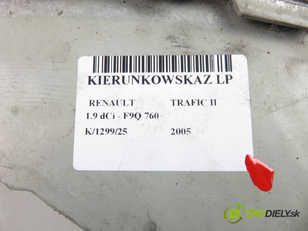 RENAULT TRAFIC II Skrzynia (FL) FURGON 2005 74,00 1.9 dCi - F9Q 760 1870,00 směrovka LP 8200007031 ; 91166120