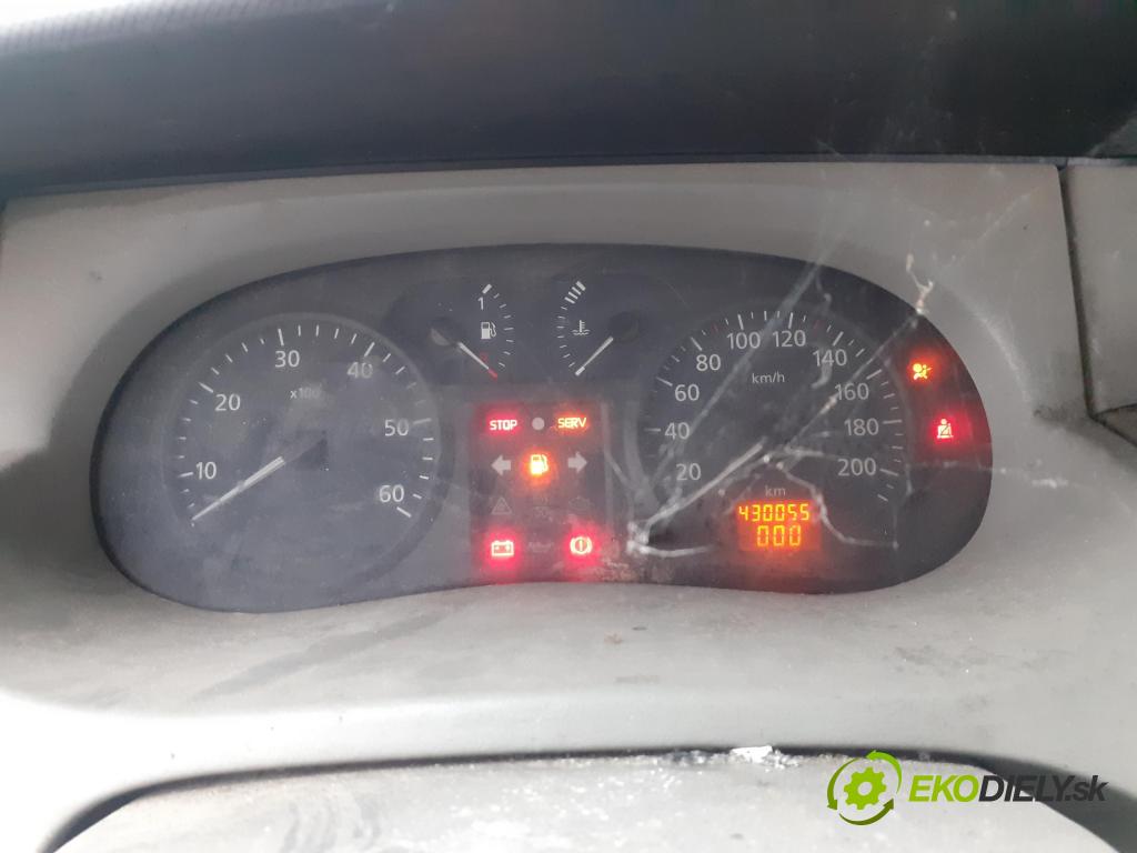 RENAULT TRAFIC II Skrzynia (FL) FURGON 2005 74,00 1.9 dCi - F9Q 760 1870,00 prístrojovka elektrický P8200279062B