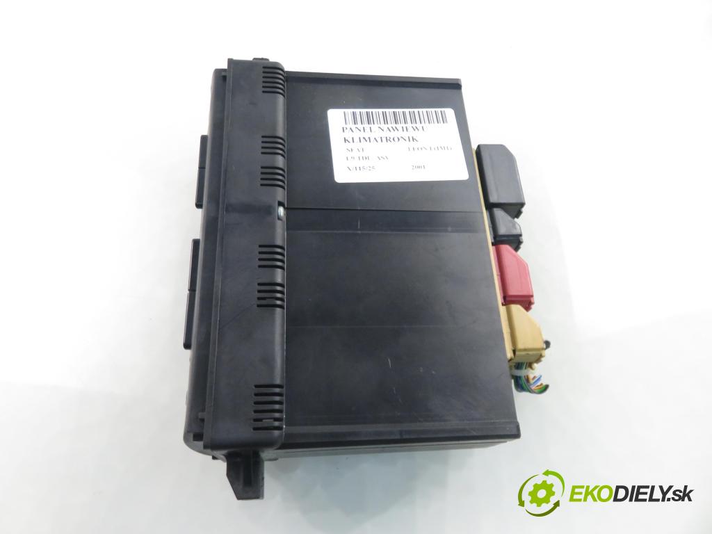 SEAT LEON (1M1) HB 2001 81,00 1.9 TDI 110 - ASV 1896,00 Panel topení KLIMATRONIK 1M0820043C