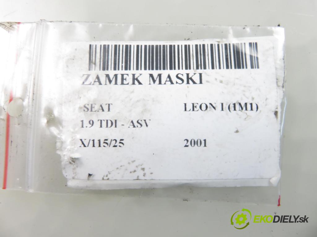 SEAT LEON (1M1) HB 2001 81,00 1.9 TDI 110 - ASV 1896,00 zámok kapoty 1M0823503J