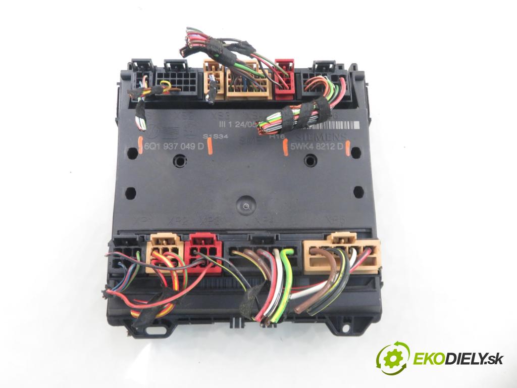 SKODA FABIA I Combi (6Y5) KOMBI 2006 74,00 1.9 TDI - ATD 1896,00 MODUL komfortu 6Q1937049D ; 5WK48212D