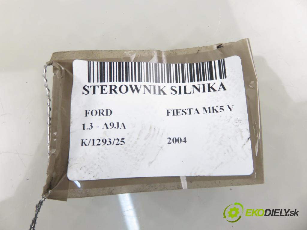 FORD FIESTA V (JH_, JD_) HB 2004 51,00 1.3 - A9JA 1299,00 řídící jednotka motora 4S6112A650KB ; S118763006B