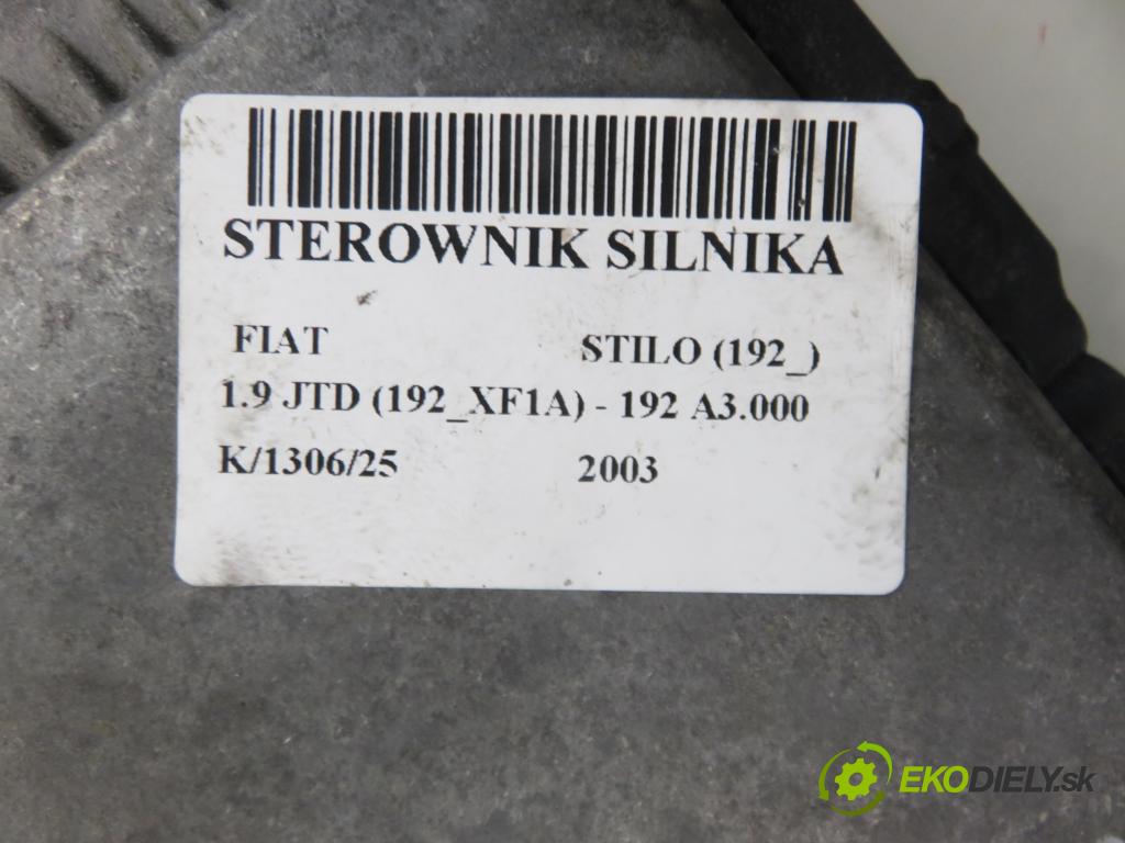 FIAT STILO (192_) HB 2003 59,00 1.9 JTD (192_XF1A) - 192 A3.000 1910,00 řídící jednotka motora 55188215