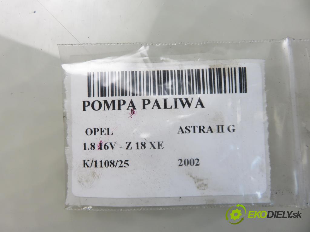 OPEL ASTRA G coupe (F07_) COUPE 2002 92,00 1.8 16V - Z 18 XE 1796,00 pumpa paliva 9157692 ; 0580313060