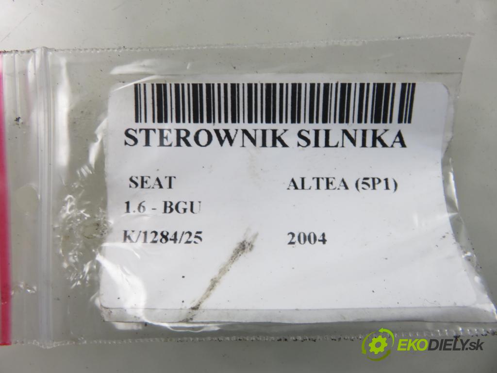 SEAT ALTEA (5P1) HB 2004 75,00 1.6 102 1595,00 řídící jednotka motora 06A906033DA ; 5WP40233