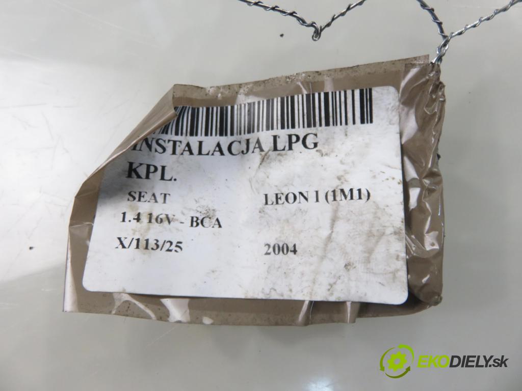 SEAT LEON (1M1) HB 2004 55,00 1.4 16V - BCA 1390,00 INSTALACE: LPG komplentní 67R017294 ; 67R014903