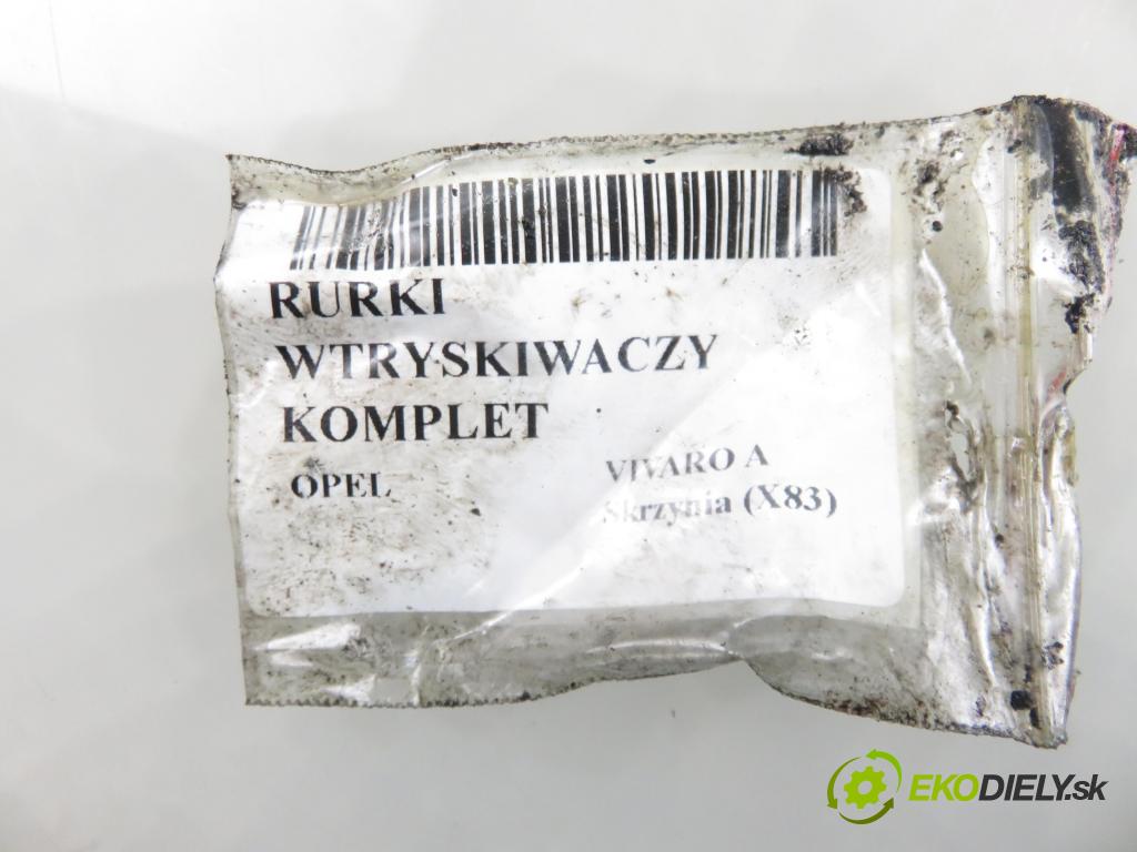 OPEL VIVARO A Skrzynia (X83) FURGON 2005 99,00 2.5 DTI 135 - G9U 730 2464,00 trubky VSTŘIKOVAČE: