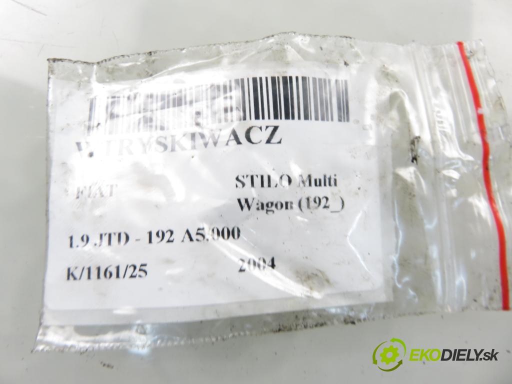 FIAT STILO Multi Wagon (192_) KOMBI 2004 103,00 1.9 JTD 16V 140 - 192 A5.000 1910,00 vstrekovač 0445110111 (Vstrekovač paliva)