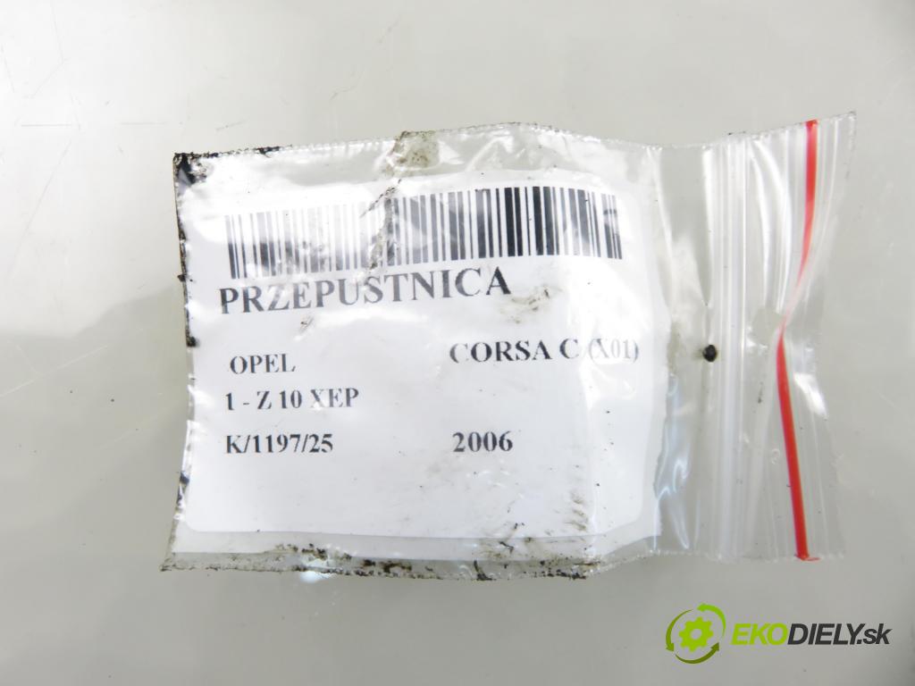 OPEL CORSA C (X01) HB 2006 44,00 1 - Z 10 XEP 998,00 Škrtiaca klapka 24420536 ; 0280750133 (Škrtiaca klapka)