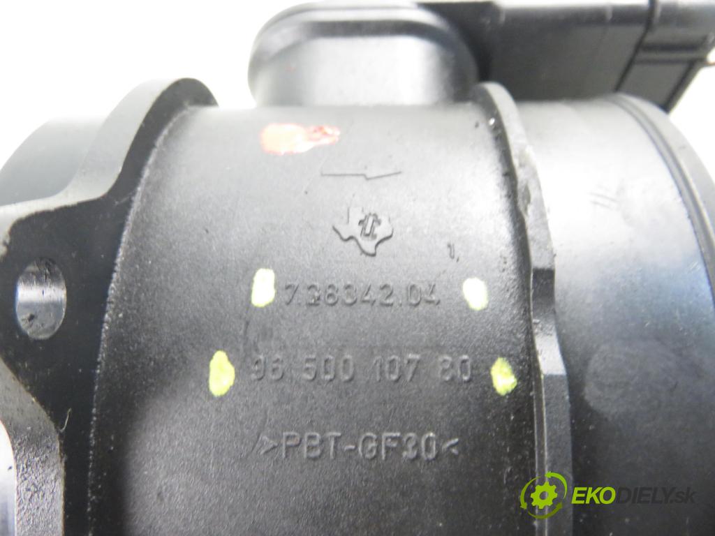 CITROEN C4 coupe (LA_) HB 2007 80,00 1.6 HDi - 9HZ (DV6TED4) 1560,00 váha vzduchu vzduchu 72834204 ; 9650010780