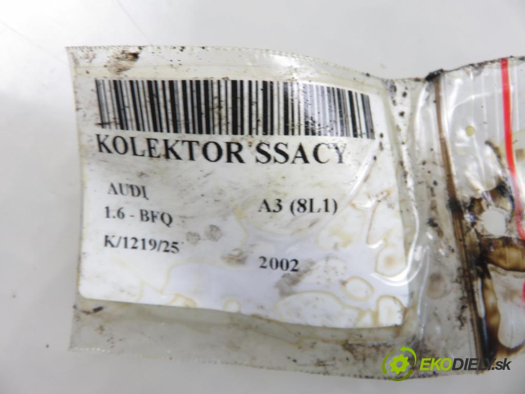 AUDI A3 (8L1) HB 2002 75,00 1.6 8V 102 - BFQ 1595,00 potrubí 06A133206S