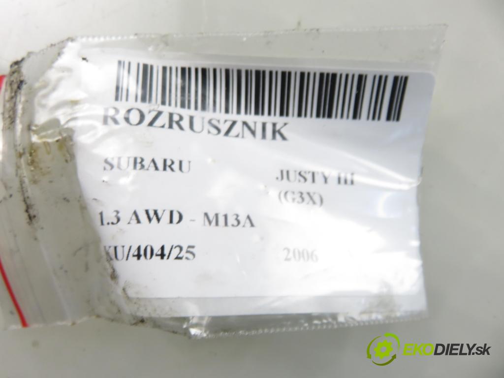 SUBARU JUSTY III (G3X) HB 2006 69,00 1.3 AWD 94 - M13A 1328,00 Štartér 3110063J0 ; M000T36071 (Štartér)