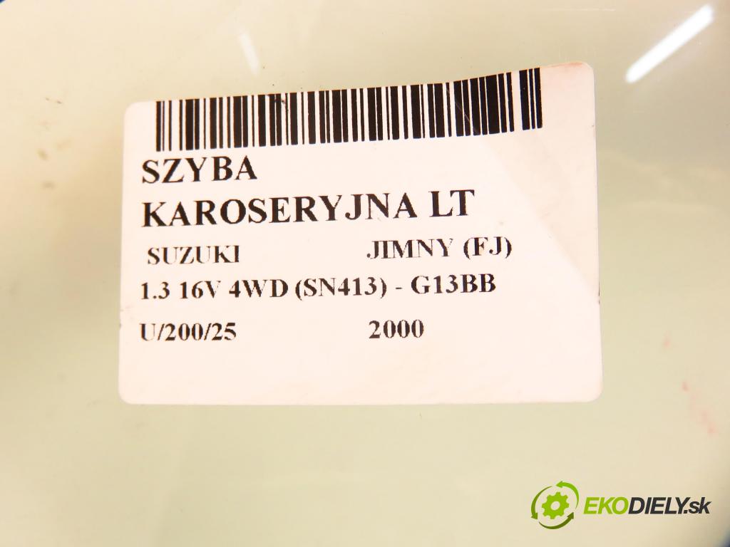 SUZUKI JIMNY (FJ) SUV 2000 0,00 1.3 16V 4WD (SN413) - G13BB 1298,00 okno dveří LT