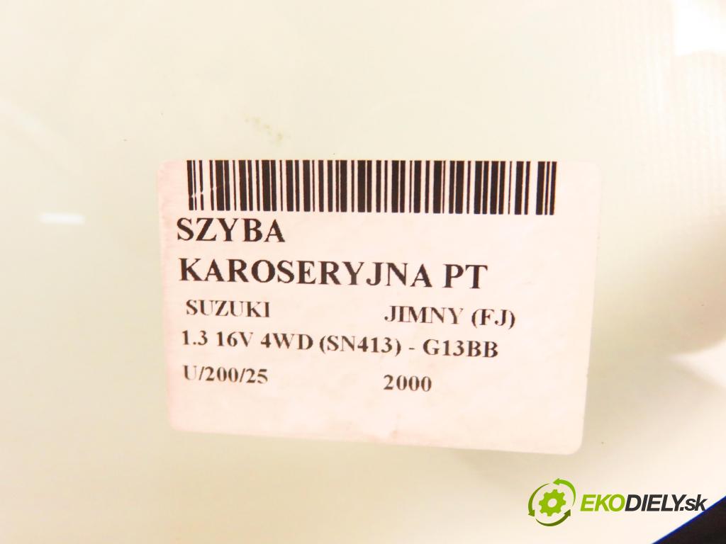 SUZUKI JIMNY (FJ) SUV 2000 0,00 1.3 16V 4WD (SN413) - G13BB 1298,00 okno dveří PT