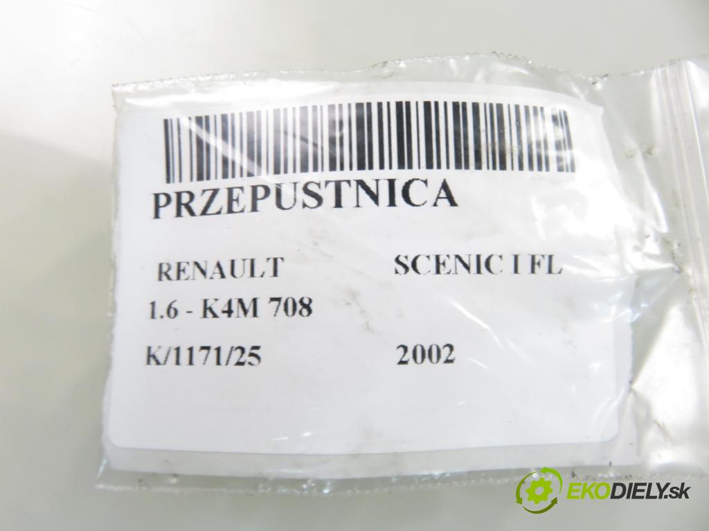 RENAULT SCENIC I (JA0/1_) MINIVAN 2002 0,00 1.6 - K4M 708 1598,00 Škrtiaca klapka 8200063652 ; 8200123061 ; 408239822001 (Škrtiaca klapka)
