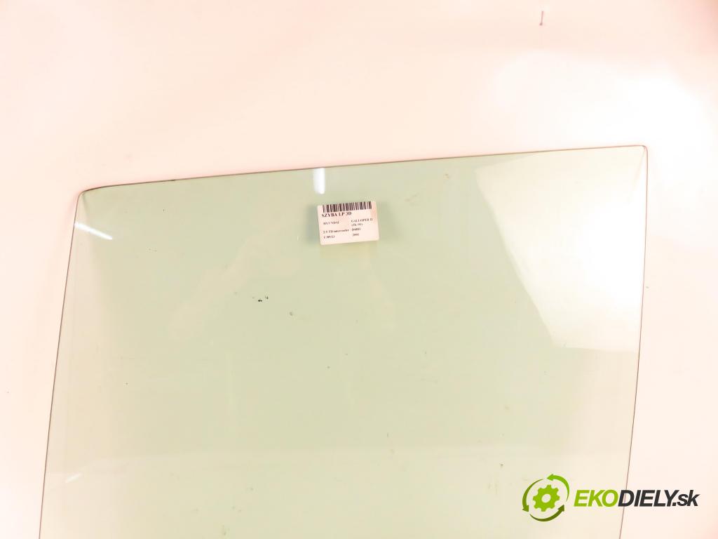 HYUNDAI GALLOPER II (JK-01) TERENOWY 2001 73,00 2.5 TD intercooler - D4BH 2476,00 okno LP 3D