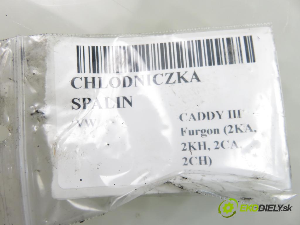 VW CADDY III Furgon (2KA, 2KH, 2CA, 2CH) FURGON 2005 77,00 1.9 TDI - BLS 1896,00 chladič spalín 03G131512G