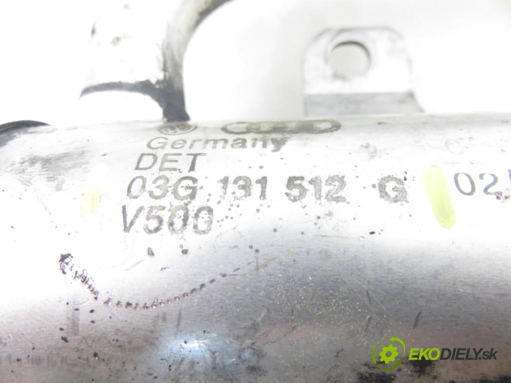 VW CADDY III Furgon (2KA, 2KH, 2CA, 2CH) FURGON 2005 77,00 1.9 TDI - BLS 1896,00 chladič spalín 03G131512G