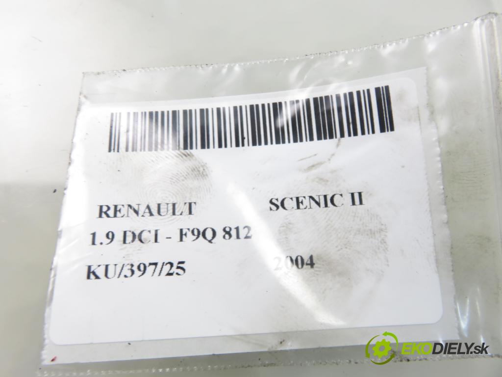 RENAULT SCENIC II (JM0/1_) MINIVAN 2004 88,00 1.9 DCI - F9Q 812 1870,00 trubka EGR 8200217887C ; 8200217887