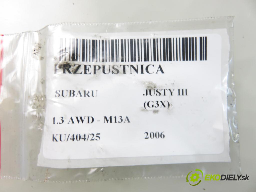 SUBARU JUSTY III (G3X) HB 2006 69,00 1.3 AWD 94 - M13A 1328,00 Škrtiaca klapka E9T09171 (Škrtiaca klapka)