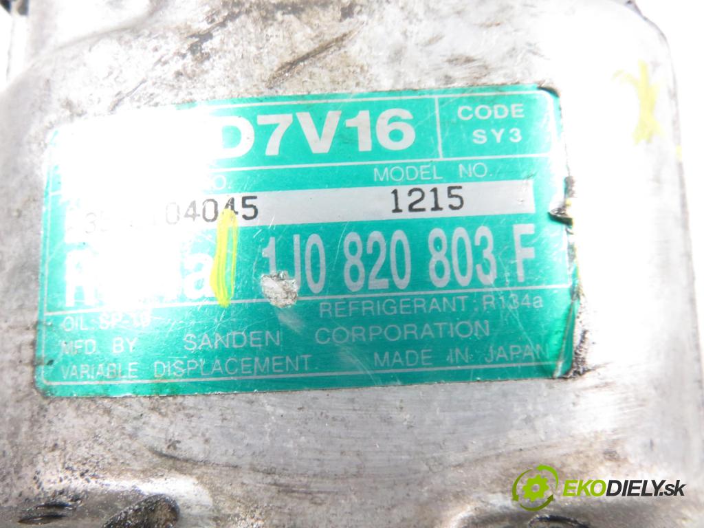 SEAT LEON (1M1) HB 2001 81,00 1.9 TDI 110 - ASV 1896,00 KOMPRESOR: klimatizácie 1J0820803F (Kompresor klimatizácie)