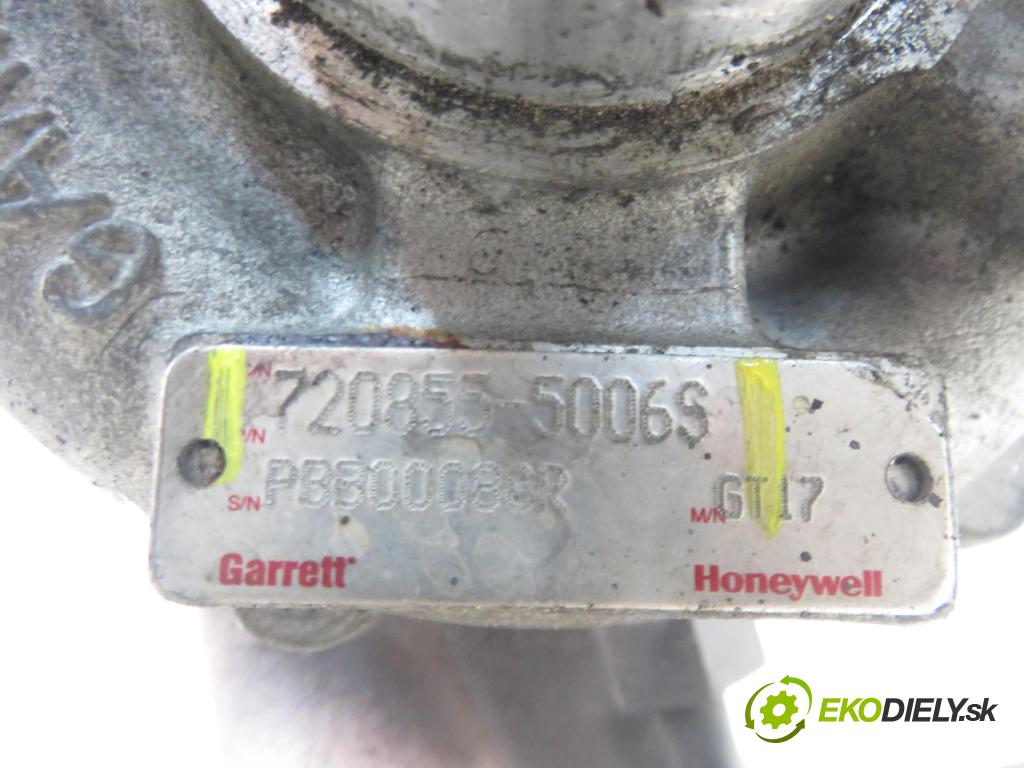 SEAT LEON (1M1) HB 2001 81,00 1.9 TDI 110 - ASV 1896,00 Turbodúchadlo 7208555006S (Turbodúchadlo (kompletné))