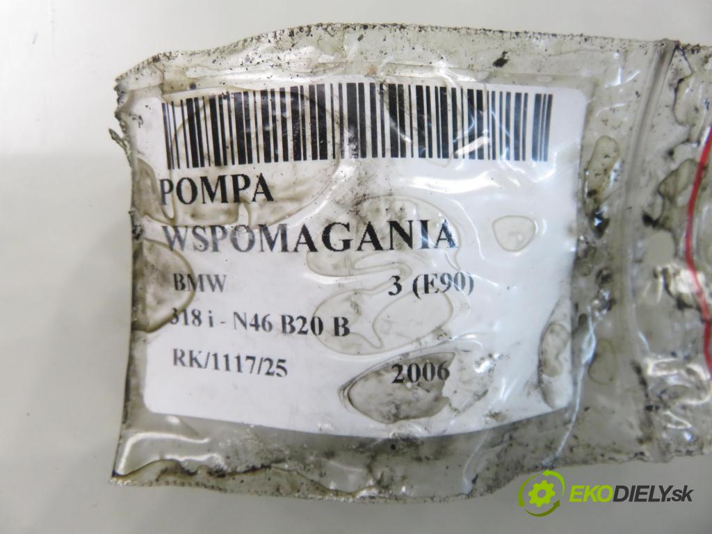 BMW 3 (E90) SEDAN 2006 95,00 318 i 129 - N46 B20 B 1995,00 pumpa servočerpadlo 769598134 ; 7617955134 (Servočerpadlo)