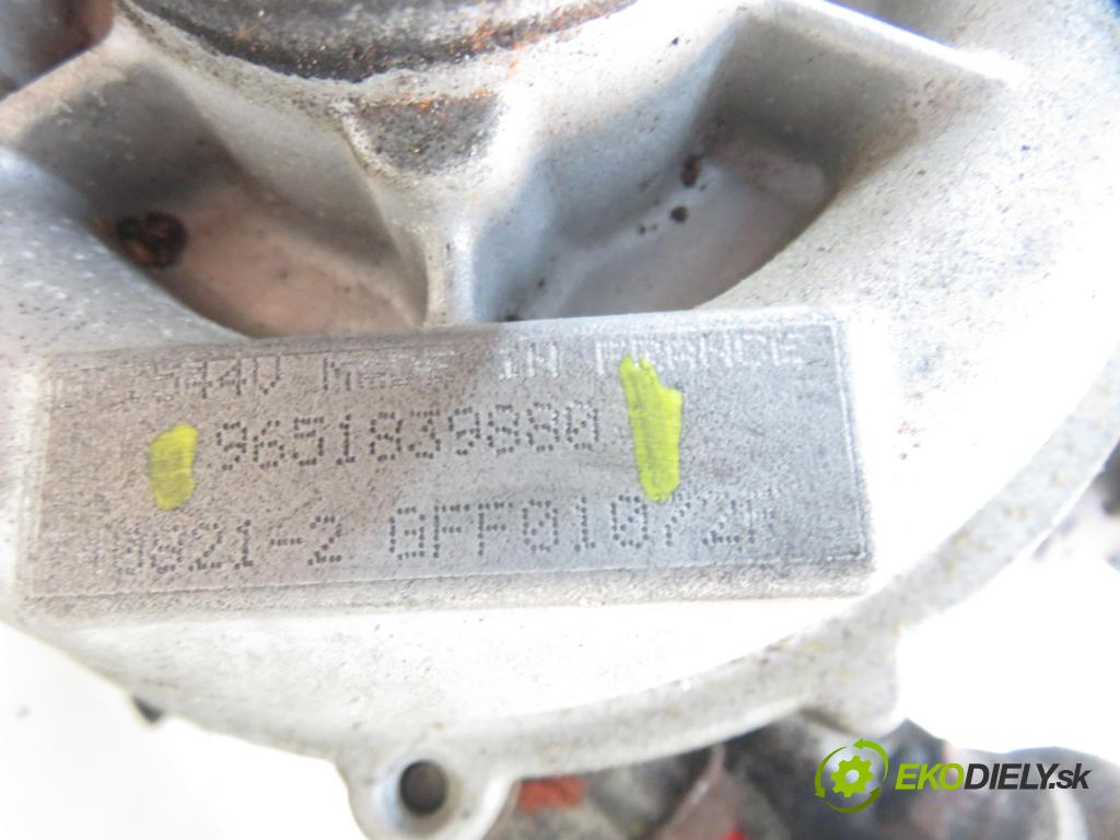FORD FOCUS C-MAX (DM2) MINIVAN 2003 80,00 1.6 TDCi 109 - G8DA 1560,00 Turbodúchadlo 9651839880 (Turbodúchadlo (kompletné))