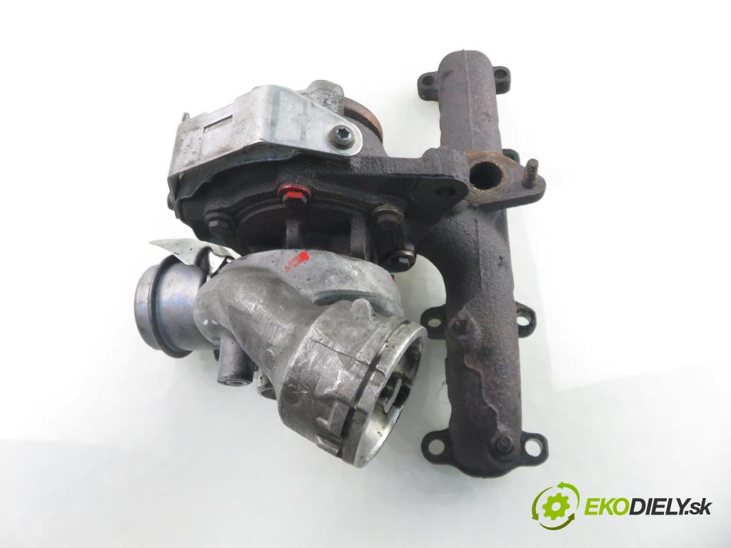 VW CADDY III Furgon (2KA, 2KH, 2CA, 2CH) FURGON 2005 77,00 1.9 TDI - BLS 1896,00 RYCHLONABÍJEČKA: 03G253019J (Kompletní turbodmychadlo)