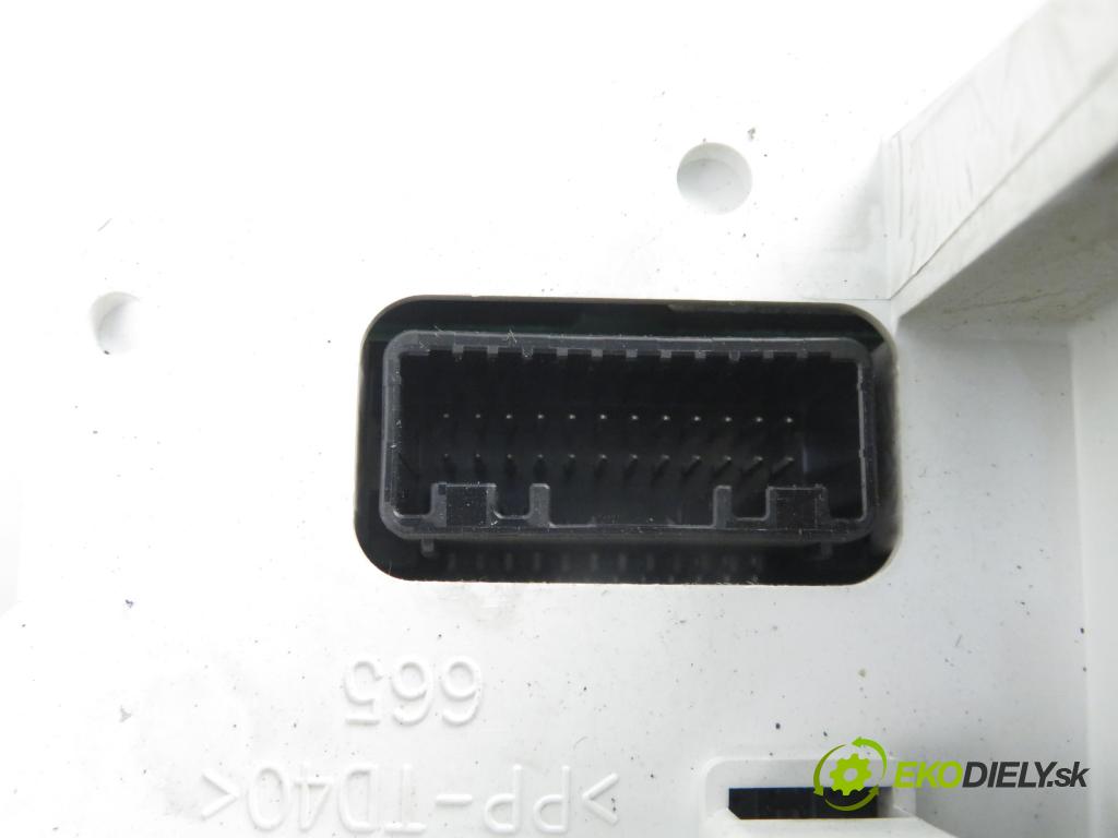 TOYOTA YARIS (_P9_) HB 2011 51,00 1.0 VVT-i (KSP90_) - 1KR-FE 998,00 prístrojovka elektrický 838000DJ00 ; MB4573003612