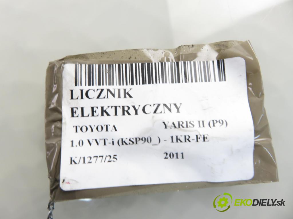 TOYOTA YARIS (_P9_) HB 2011 51,00 1.0 VVT-i (KSP90_) - 1KR-FE 998,00 prístrojovka elektrický 838000DJ00 ; MB4573003612