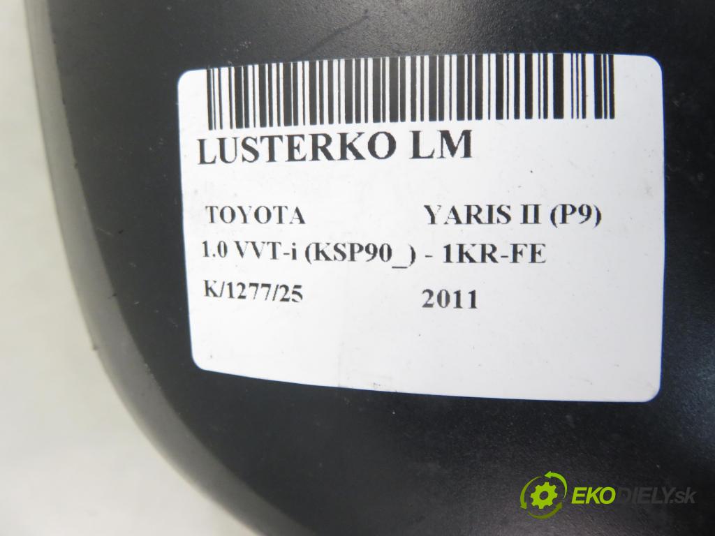 TOYOTA YARIS (_P9_) HB 2011 51,00 1.0 VVT-i (KSP90_) - 1KR-FE 998,00 Spätné zrkadlo 879400D240