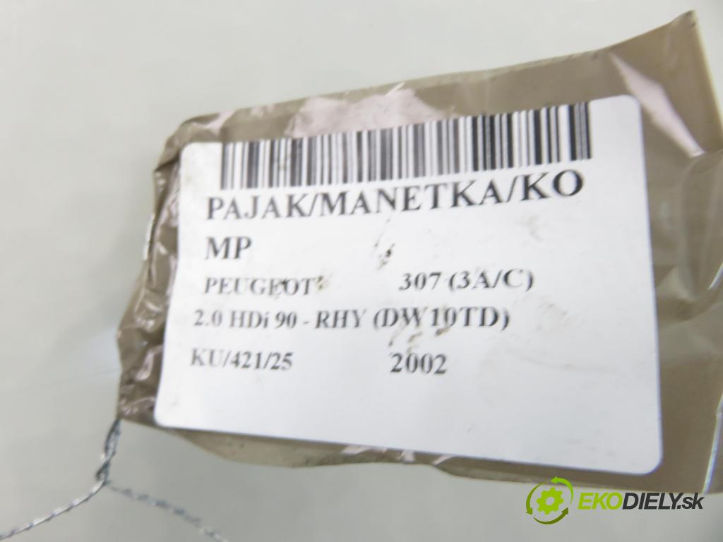 PEUGEOT 307 (3A/C) HB 2002 66,00 2.0 HDi 90 - RHY (DW10TD) 1997,00 PAKA/ŘAZENÍ/SADA: 96446859XT