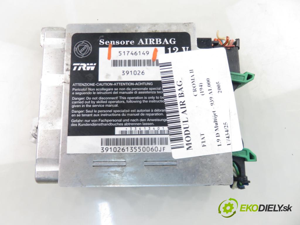 FIAT CROMA (194_) KOMBI 2005 88,00 1.9 D Multijet 120 - 939 A1.000 1910,00 MODUL air BAG 51746149